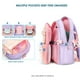 thumbnail image 3 of (púrpura) Mochilas para niñas, 15.7 "Mochila linda con forma de conejo para niños de primaria Mochilas escolares preescolares 40 * 30 * 16 cm, 3 of 5