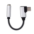 thumbnail image 1 of KAKOWELY Earphone Adapter 1PC Type-C Adapter Type-C to 3.5mm Earphone Adapter DAC Digital Audio Decoding Adapter Audio Adapter for Home Office (Silver)4.53"X0.47"X0.24", 1 of 5
