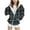 Black A, variant on Ashirexll Girls Hoodies Pullover Zip Up Hoodie Girls 3-14 Years Winter Plaid Fashion Casual Velvet Fleece Lined Comfortable Long Sleeve Hooded Zipper Sweatshirt for Kids