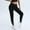 Black, variant on BLTIBY Yoga Pants for Women High Waisted Solid Colour Baggy Elastic Waist Trousers Fashion Casual with Pockets Black M