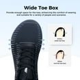 thumbnail image 2 of Artlea Wide Toe Box Shoes Mens Walking Shoes with Arch Support Plantar Fasciitis Walking Sneakers for Arch and Heel Pain Relief, Size 12, 2 of 6