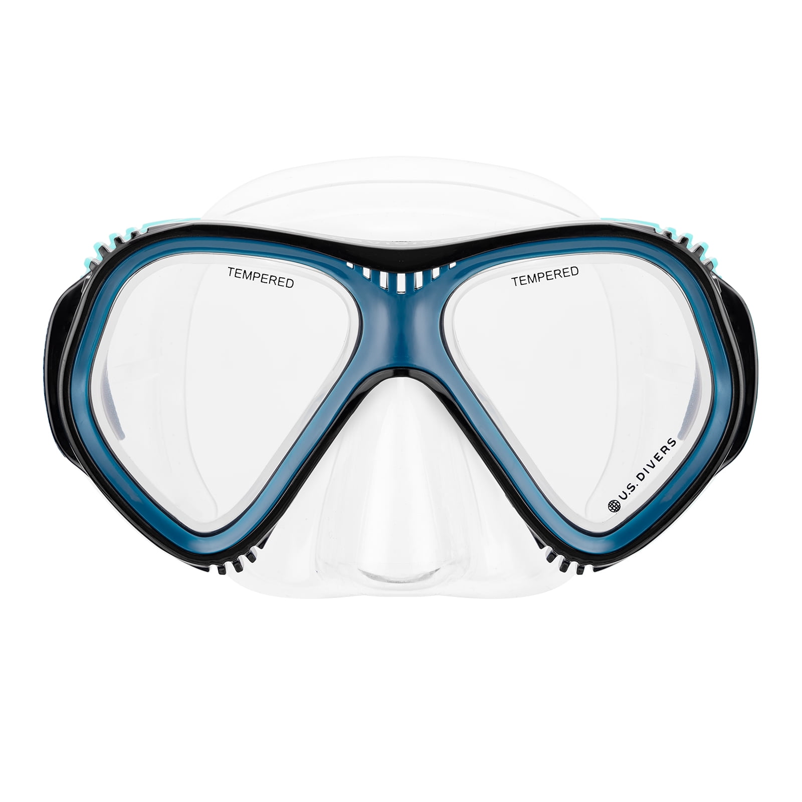 U.S. Divers Playa Adult Snorkel Mask (Black & Blue)