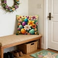 thumbnail image 4 of Fridja Easter Gifts 17.7x17.7In Easter Bunny Print Pillowcase, 4 of 5