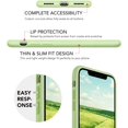 thumbnail image 3 of OUXUL iPhone XR Case, Liquid Silicone Ultra Slim iPhone XR Phone Case 6.1 Inch, Shockproof Phone Case Cover with Soft Microfiber Lining Protective Case (Forest Green), 3 of 5
