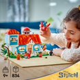 thumbnail image 2 of LEGO Disney Classic La maison sur la plage de Lilo et Stitch 43268 Ensemble de construction (834 pièces), 2 of 6