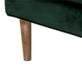 thumbnail image 6 of Finch Wyatt Wingback Chair Emerald Green, 6 of 9
