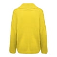 thumbnail image 4 of IROINID Chandail à Col Roulé pour Femmes Couleur Unie Ample Mi-Long Confortable à Manches Longues, 4 of 9