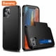 thumbnail image 2 of Bananq Slide Card Slot Phone Case For iPhone 11 12 13 14 15 Pro Max Mini X XS XR 8 7 6 Plus Shockproof Card Bag Cover, 2 of 5