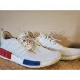 thumbnail image 3 of Adi - das NMD_R1 PK Vintage White Mens Running Shoe Size 12, 3 of 6