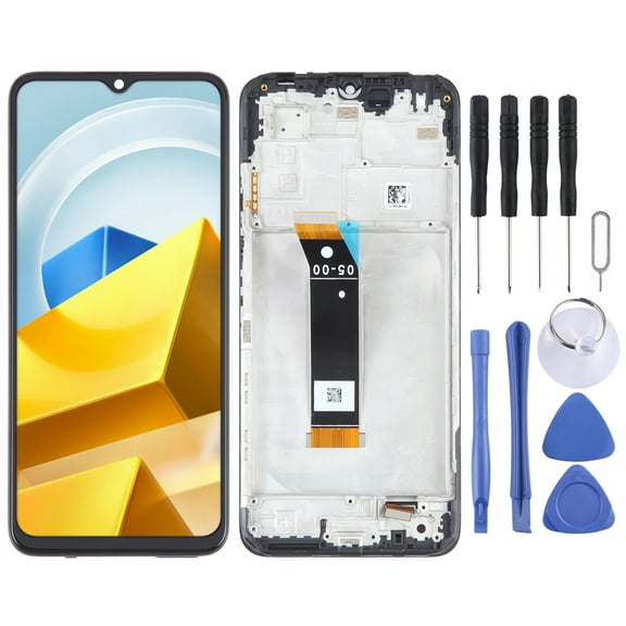 Cellphone Repair Parts  OLED Material LCD Screen For Xiaomi Redmi Note 11 4G Digitizer Full Assembly with Frame