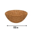 thumbnail image 2 of Hanging Basket Coconuts Fiber Planter Inserts Replacement Liner For Flower Pot, 2 of 2