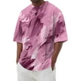 thumbnail image 1 of Summer Men's Popular T-shirt Printed Round Neck Short Sleeve T-shirt M, 1 of 5