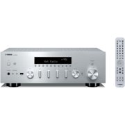 Yamaha R-N600A 2.1-Channel Network A/V Receiver with Streaming, Phono and Built-in DAC (Silver) Bundle With Cleaning kit