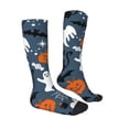 thumbnail image 4 of Lsque Halloween Printed Crew Socks Men's Women's LightWeight Thin Casual Calf Socks ,Knee High Socks,Cotton Socks, 4 of 9