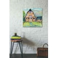 thumbnail image 3 of Epic Graffiti "Going to the Country II" by Jeanette Vertentes, Canvas Wall Art, 26"x26", 3 of 3