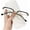 Gold, variant on Auto Adjusting HD Reading Glasses, Frameless Smart Zoom Reading Glasses For Men & Women, Auto Focus Glasses Self Adjusting