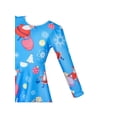 thumbnail image 5 of Girls Dress Blue Santa Jingle Bell Christmas Tree Long Sleeve 5, 5 of 7