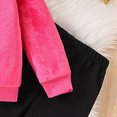 thumbnail image 6 of Wamejoo Toddler Girls Outfits Sets Winter Cute Cartoon Hoodie Pants Outfit Clothes, 6 of 7