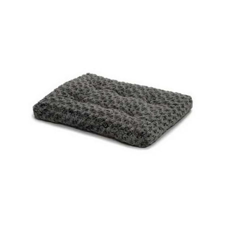 UPC: 0027773014331 | MidWest Quiet Time Dog Bed & Crate Mat Deluxe Ombre Swirl 30 Gray