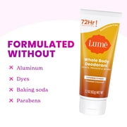 Lume Whole Body Women’s Deodorant - Invisible Cream - Aluminum Free - Toasted Coconut - 2.2oz Tube