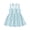Light Blue, variant on JoyHoop Girls' Dress Summer Cotton Baby Sundress 6month-7 Years Kids Princess Dress Children'S Print Dress Thin and Comfortable