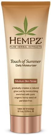 hempz touch of summer daily moisturizer