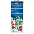 thumbnail image 2 of 3D Christmas Santa Stair Stickers Decals - Christmas gifts Claus Stair Risers Stickers Decals Removable Staircase Decals Vinyl Wall Stickers for Stair Steps Christmas Decoration, 2 of 8