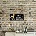 thumbnail image 5 of Dogs Welcome People Tolerated Decorative Wood Sign Home Decor Wood Sign Plaque Hanging Wall Art Wood Board Door Sign for Dog Lover Yard Home Front Door Patio Decoration, 5 of 9