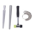 thumbnail image 1 of Ring Mandrel Sizer, Clear Scale Standard Size Finger Rings Measuring Tool Multifunctional  For Jewelry Making, 1 of 8