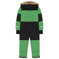 thumbnail image 6 of yocbz Boys Snowsuit Kids Toddler Snow Suit for Boys Girls Lightweight Insulated Ski Suit Windproof Hooded Snowsuit Baby Jumpsuit Green,Size for 6-7 Years, 6 of 7