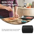 thumbnail image 2 of OULII Grill Pan for Stove Tops Non-stick Grilling Tray Black Iron for Buffet 1Pcs, 2 of 4