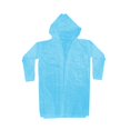 thumbnail image 4 of Poncho Rain impermeable para adultos manga larga Poncho de lluvia 3d para parques temáticos de Rainy Days azul, 4 of 8