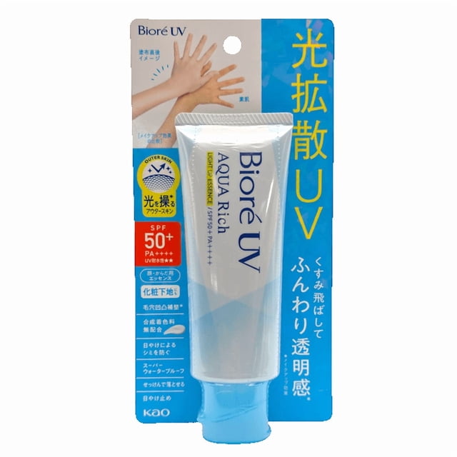 Protector solar Biore UV Aqua Rich Light Up Essence SPF50+ 73 ml