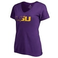 thumbnail image 2 of Women's Purple LSU Tigers X Ray V-Neck T-Shirt, 2 of 3