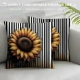 thumbnail image 3 of YANMS Spring Pillow Covers, Spring Pillow Covers, Floral Throw Pillow Covers, Farmhouse Sunflower Home Decor, Outdoor Spring Decorations for Home Sofa Couch White, 3 of 5