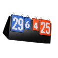 thumbnail image 4 of yotijay Flip Number Score Board Score Keeper Accessories Competition Tabletop Scoreboard 31 Points System, 4 of 8
