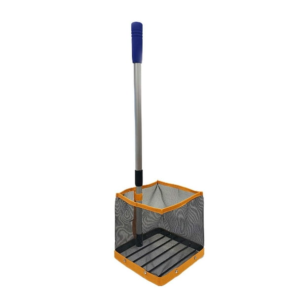 Recogedor de pelotas de tenis de mesa, gran capacidad, duradero, portátil, ajustable Estándar de color naranja kusrkot recogedor de bolas