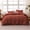 Burgundy, variant on Sleep Zone Washed Microfiber 100gsm Duvet Cover Set, All Season Bedding, Queen Navy Blue