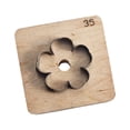 thumbnail image 3 of Troquel de corte de cuero con flores para manualidades, plantilla fácil de usar, manual para álbumes de recortes 35mm, 3 of 9