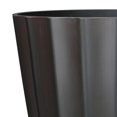 thumbnail image 3 of 16" Tall Fluted Planter, Bronze, 3 of 5