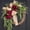 Winered-white, variant on Hydrangea Wreath For Front Door - 18 x 24" Front Door Wreath Spring & Summer Wreaths For Front Door, Cream Floral Wreaths For Front Door with Burlap Bow