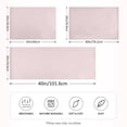 thumbnail image 4 of Dailycode Satin Pillow Case Queen Silk Pillow Cover for Hair and Skin Envelope Closure Light Pink 20"x30", 4 of 9