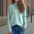 thumbnail image 5 of Kmdttou Up to 40% off! Women's Loose Knit Sweater Long Sleeve Top/Shirt on Clearance!, 5 of 7