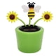 thumbnail image 2 of 3x Accionado Solar Flap Niños Juguete Decoración para hogar roja Sunnimix Columpio insecto figura muñeca juguete, 2 of 8