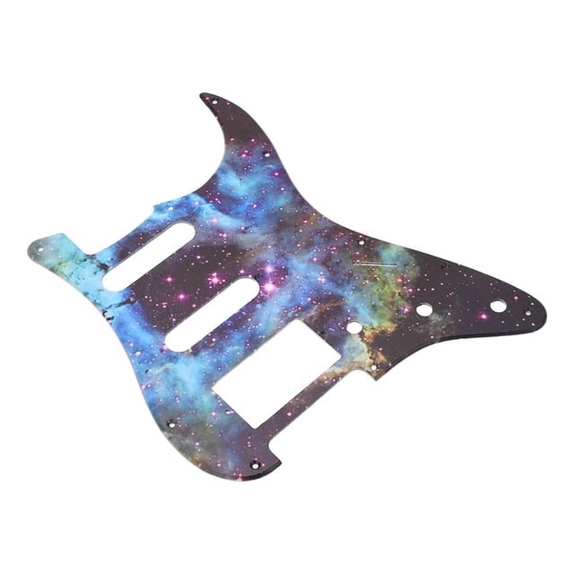 Plaque de Protection pour Guitare, Plaque de Protection pour Guitare Standard Motif Ciel Étoilé PVC pour Jouer
