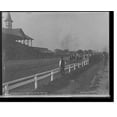 thumbnail image 2 of Historic Framed Print, Finish of the one mile race, Derby Day 1901, Louisville, Ky., 17-7/8" x 21-7/8", 2 of 9