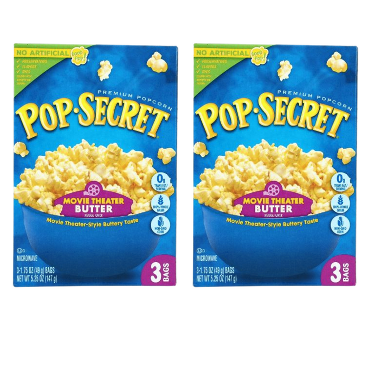 Pop Secret Movie Theater Butter Microwave Popcorn