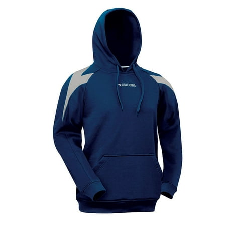 Diadora T-shirt - Diadora Boy's Chevron Hoodie L/S Sweatshirts NAVY YM