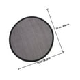 thumbnail image 2 of AURARMLET 4Ud Abanicos Plegables Redondos Negros Para Y Festivales Con Durable Y, 2 of 8