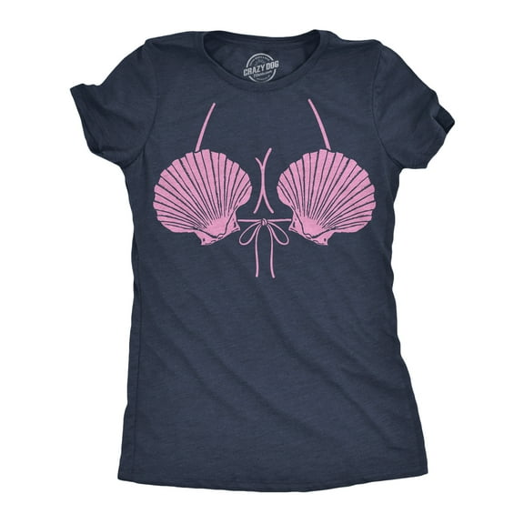 Womens Funny T Shirts Mermaid Bikini Sarcastic Graphic Novelty Tee For Ladies Womens Graphic Tees